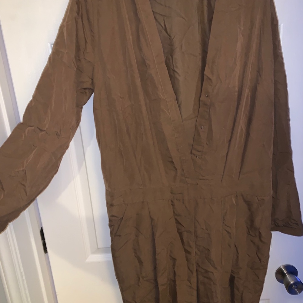 FREE PEOPLE cropped jumpsuit, v neck